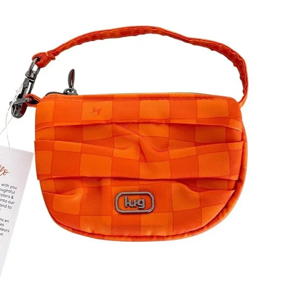 Lug Haunted Squares Orange Disco Pouch Halloween - Picture 2 of 8